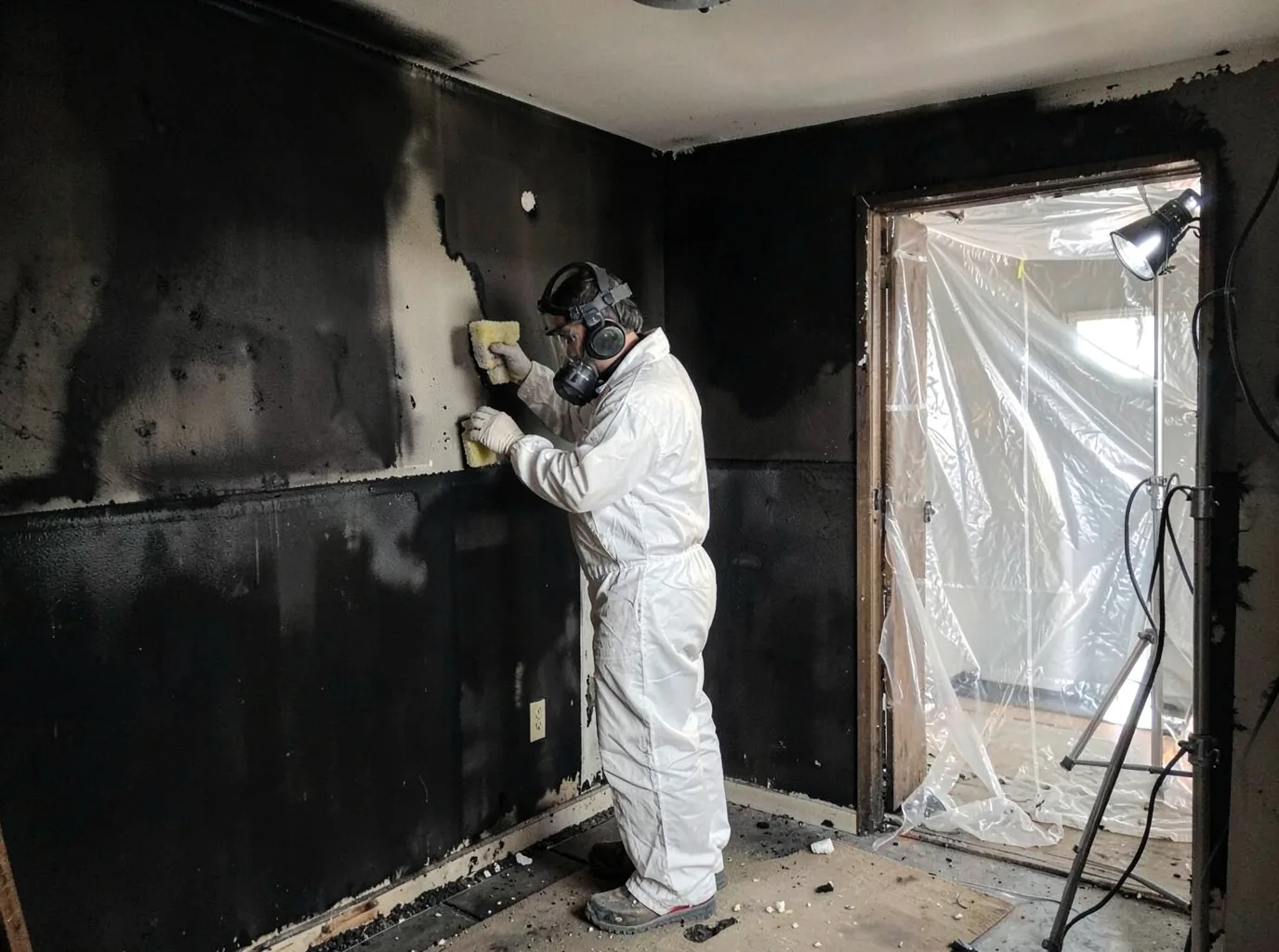 Fire Damage Restoration company in Swiss, WV